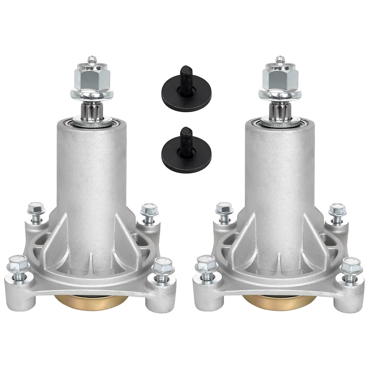 belleone spindle assembly front view showing fit and shape, ensures correct replacement