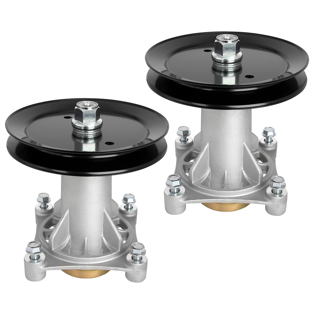 Belleone front view of spindle assembly showing fit and sturdy housing for reliable replacement