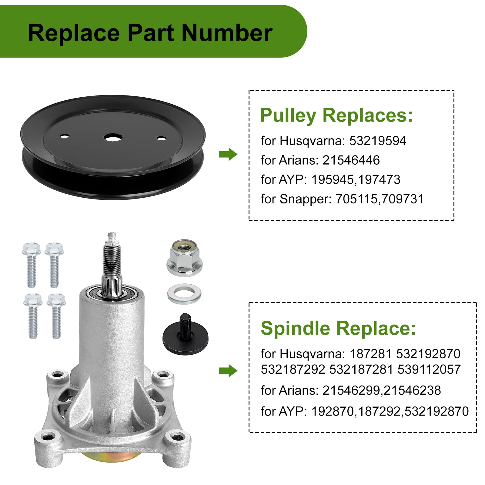 Belleone installed on mower deck demonstrating correct fit and reduced vibration benefit