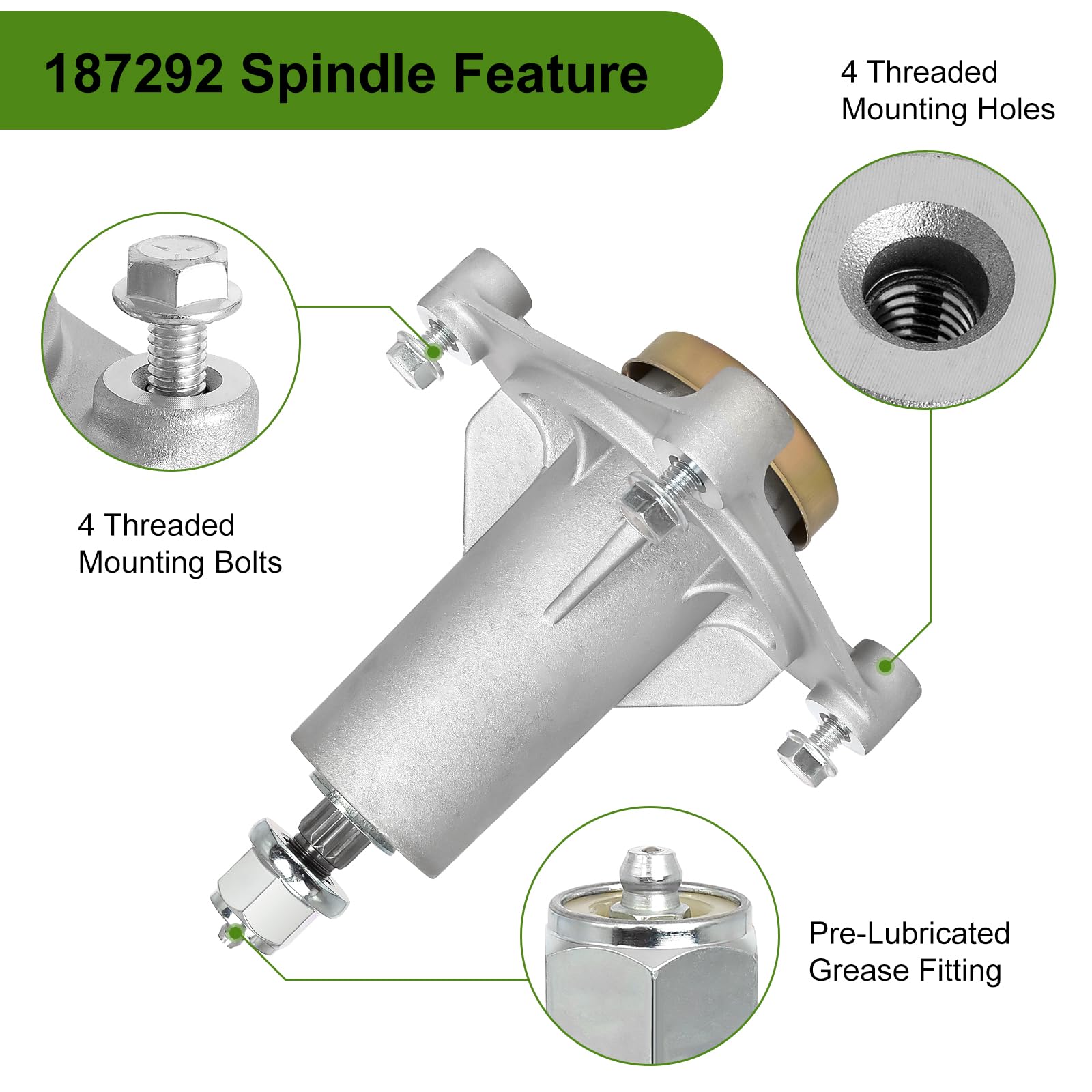 Belleone pulley top view with dimensions ensuring correct belt alignment and consistent cutting