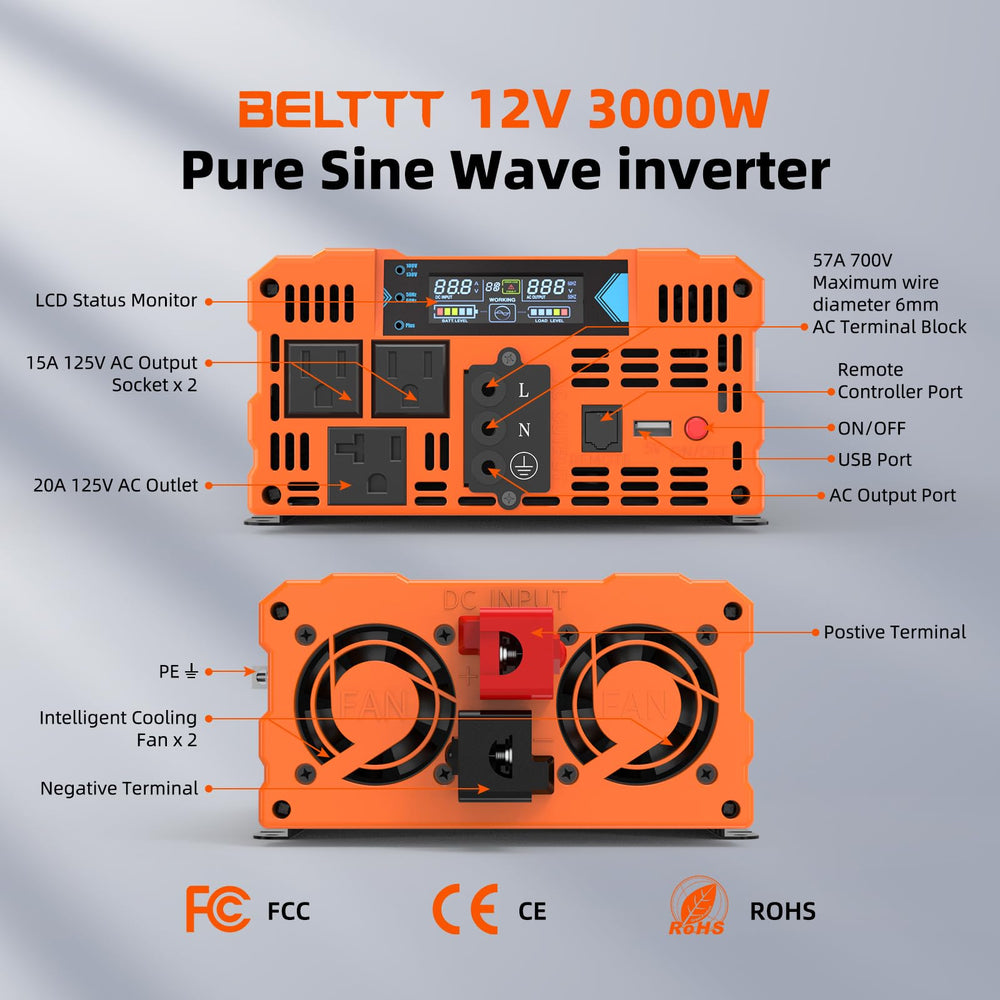 BELTTT remote controller with 23ft cable for convenient operation benefit