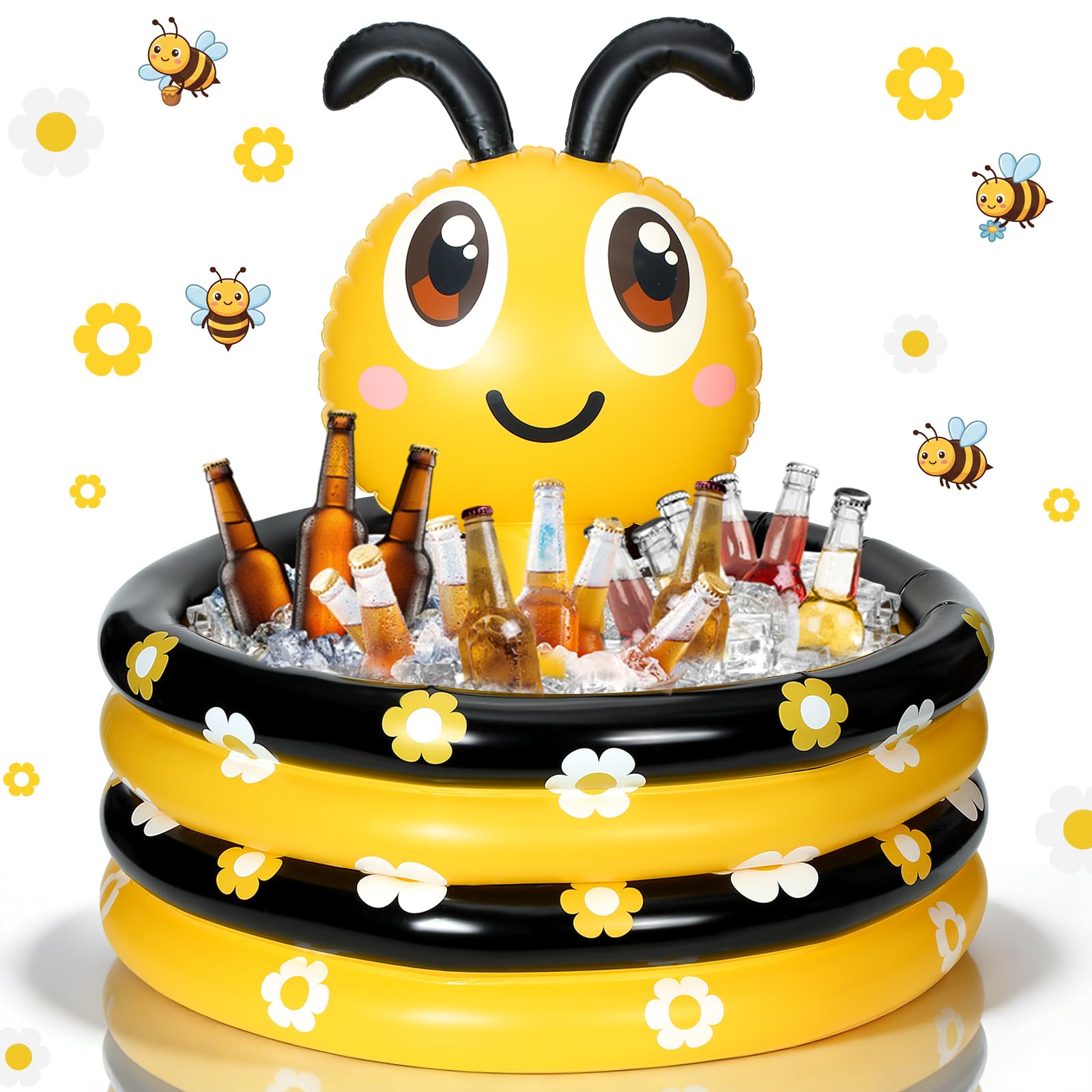 Bencailor bee cooler front view showing bright design and capacity