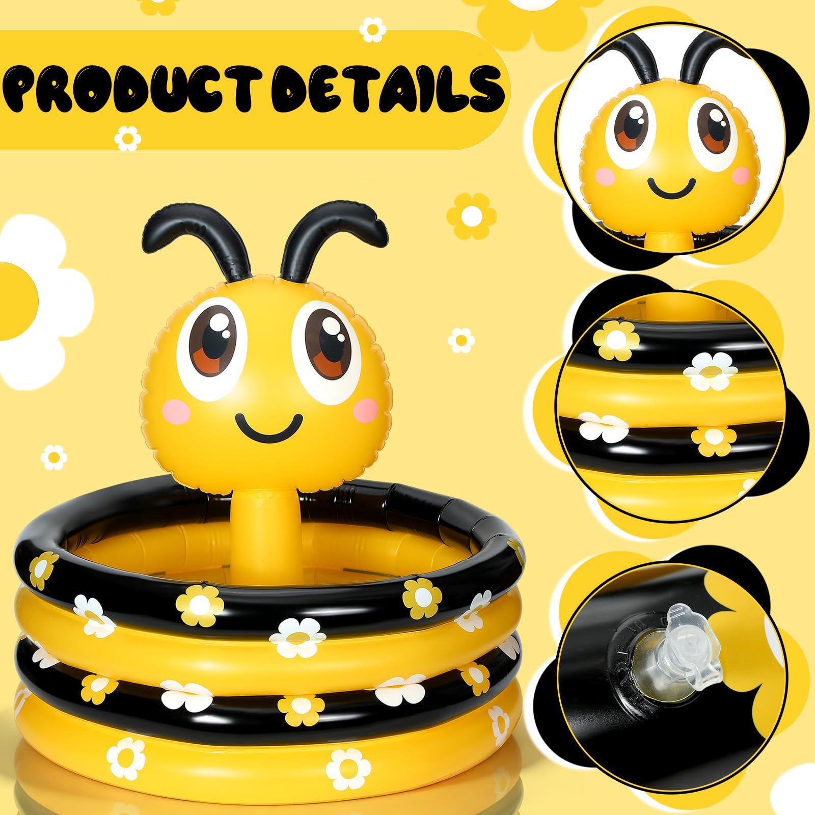 Bencailor bee cooler next to chair illustrating 65cm size