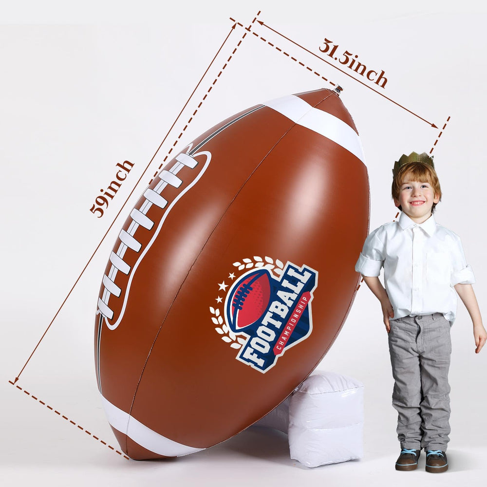 Bencailor football placed on white tee demonstrating stable display