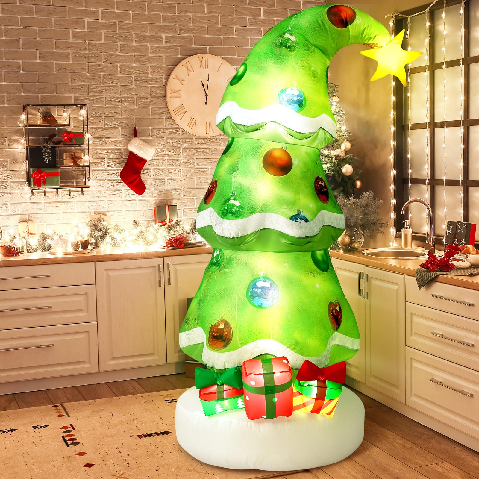 bencailor lifestyle yard display holiday spreading festive atmosphere