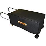 Bene Casa vinyl cover front view protecting grill from weather
