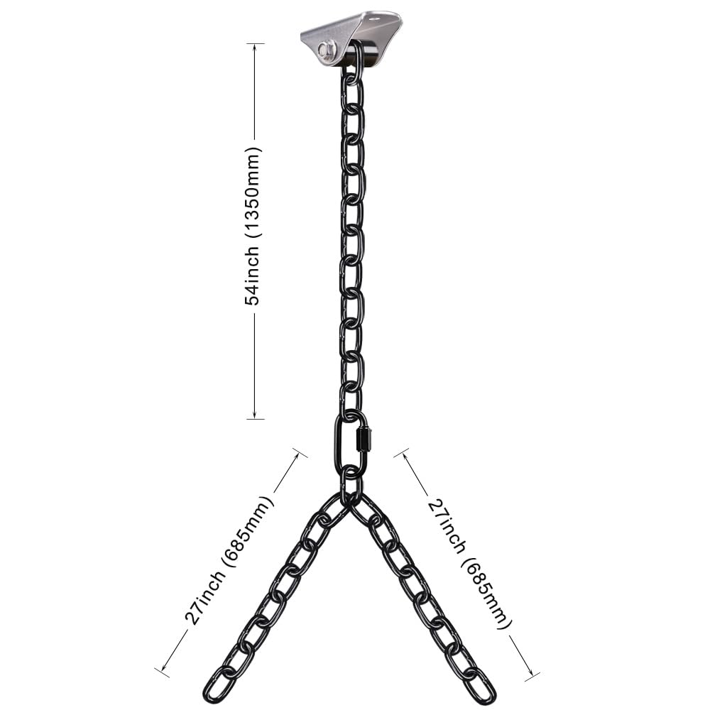 BeneLabel installed on a porch supporting a bench swing for strong, quiet motion