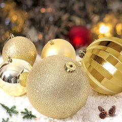 Benjia ornaments hung on lawn demonstrating outdoor visibility and safety