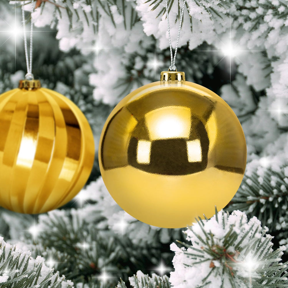 Benjia ornament beside tree branch showing 6" scale and easy impact