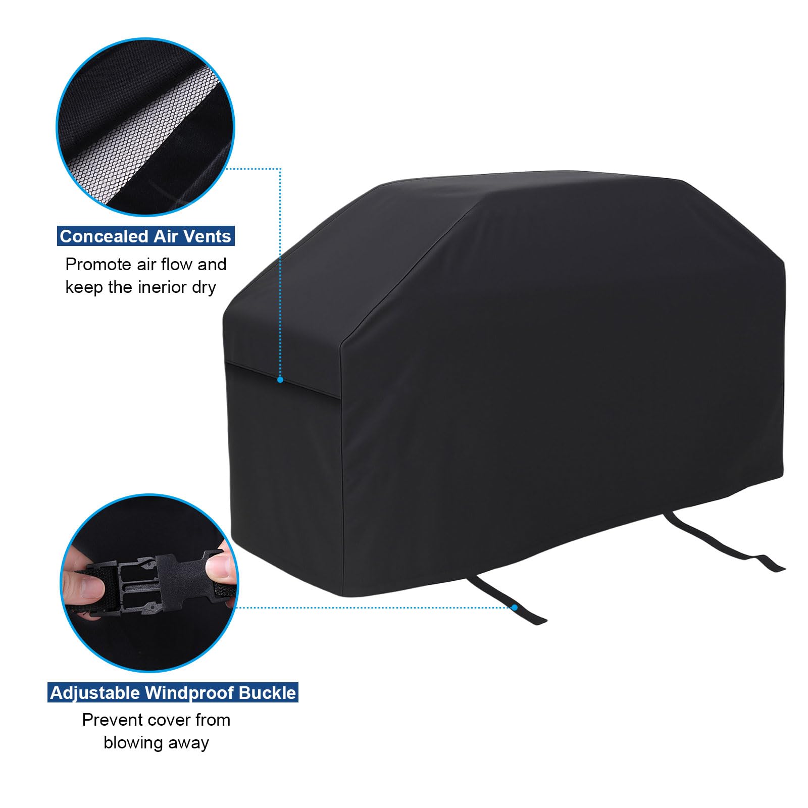 BEOTBRMI side air vent detail allowing airflow to reduce condensation