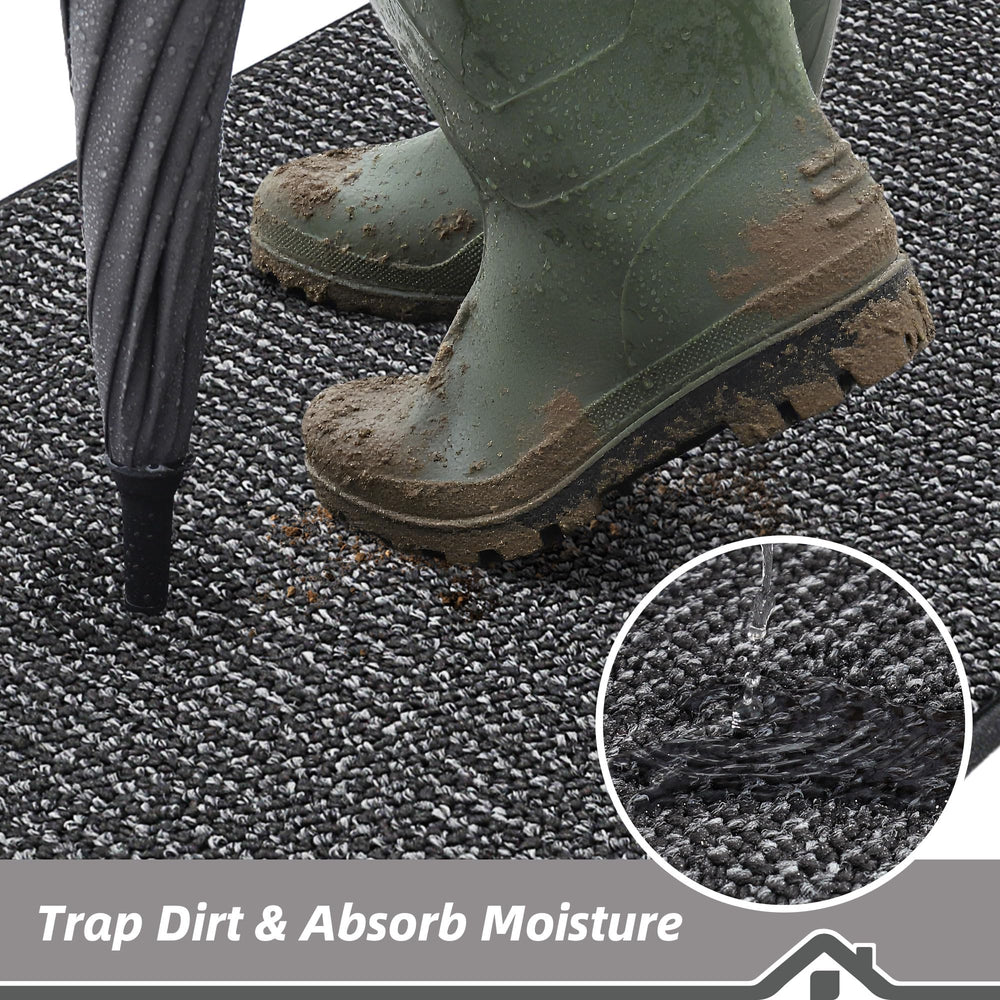 BEQHAUSE underside backing showing TPR non-slip grip for floor safety