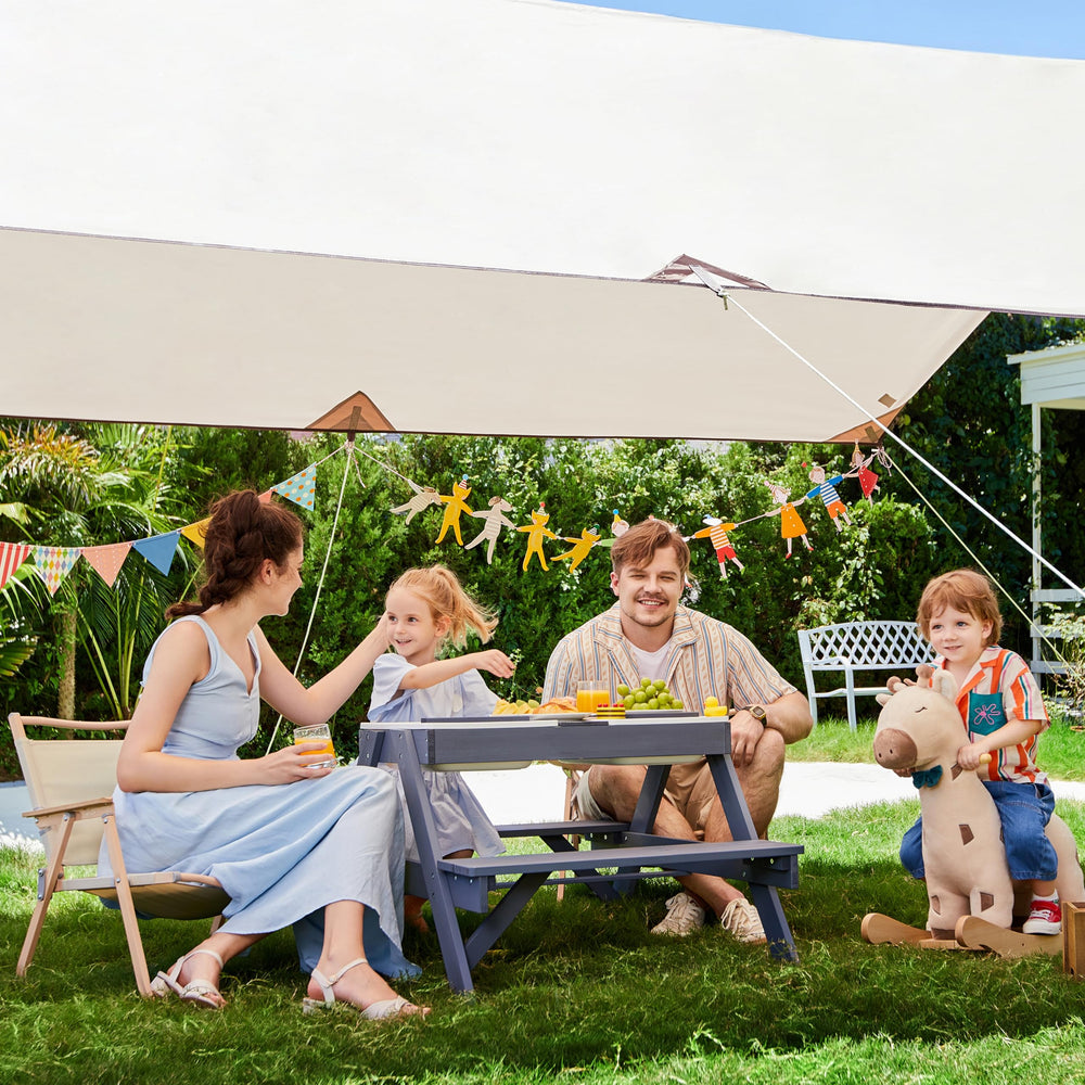 Beright umbrella adjustment feature providing sun protection and comfort