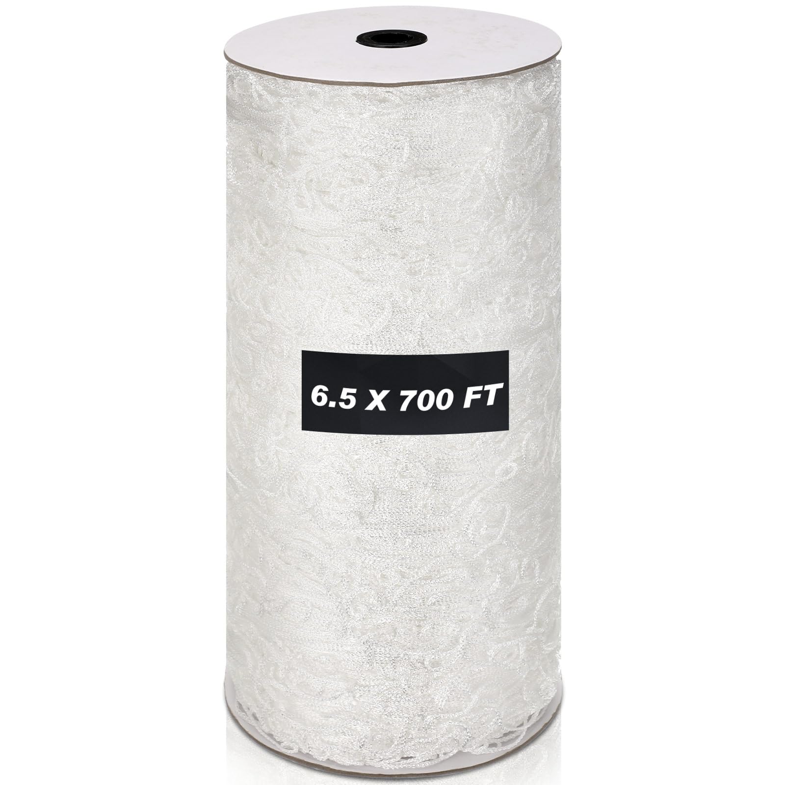Berlune front view of full 6.5 x 700 ft trellis roll showing size and label benefits