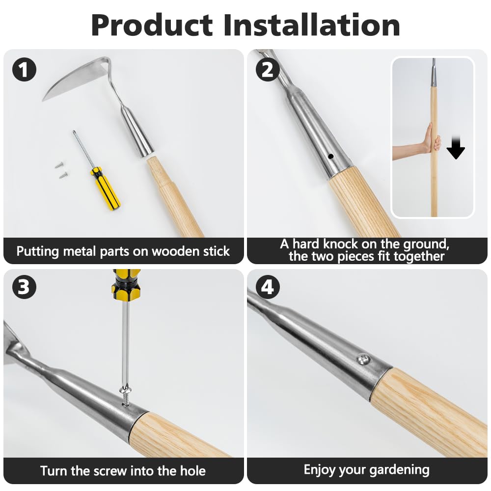 Berry&Bird assembled tool flatlay with included screwdrivers showing quick assembly
