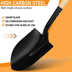 BERSCIT D-grip wooden handle detail for comfortable secure hold