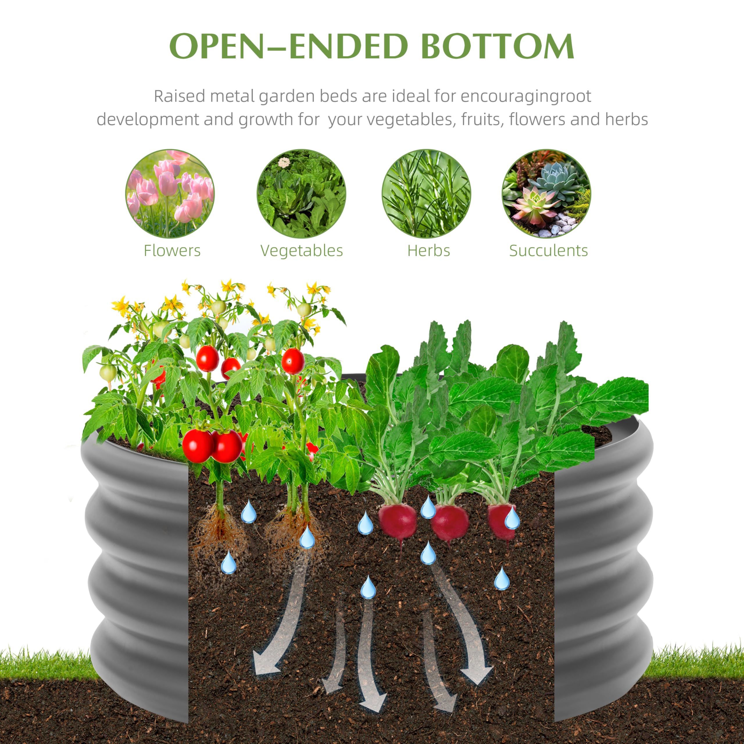 Besebay assembled in garden illustrating quick setup and neat curb appeal