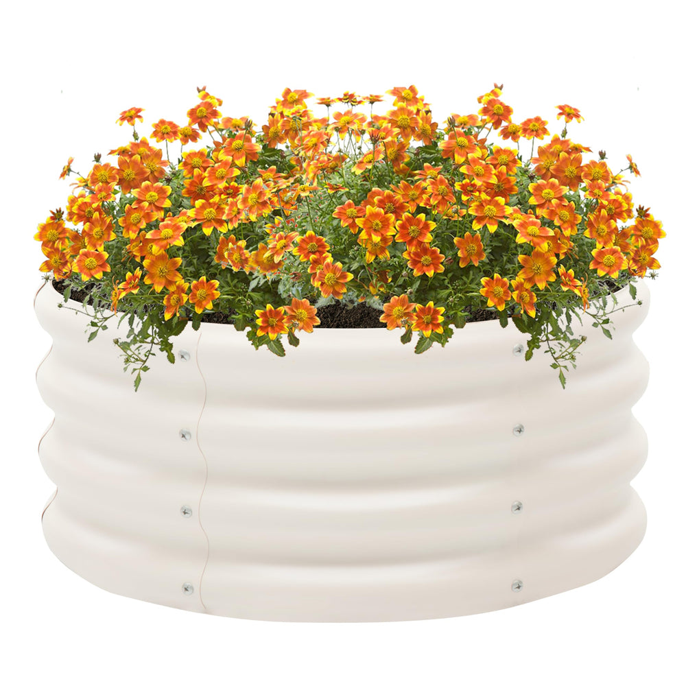 Besebay on balcony with herbs showing how planters create productive small-space gardens