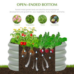 Besebay open-bottom side view highlighting drainage and ground composting benefit