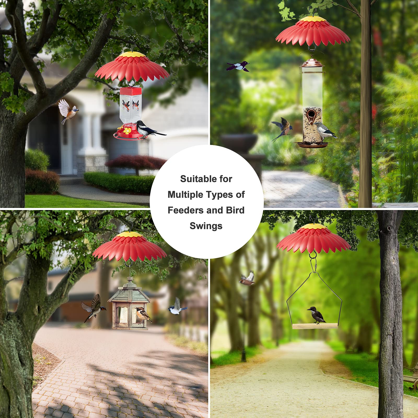 Beserie dome in garden setting attracting hummingbirds and enhancing decor