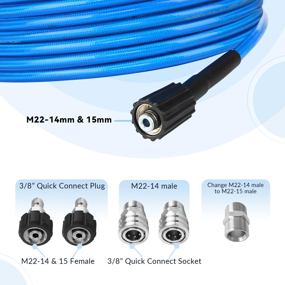 BESHED detailed 3/8 inch quick-connect couplers showing fast tool swaps