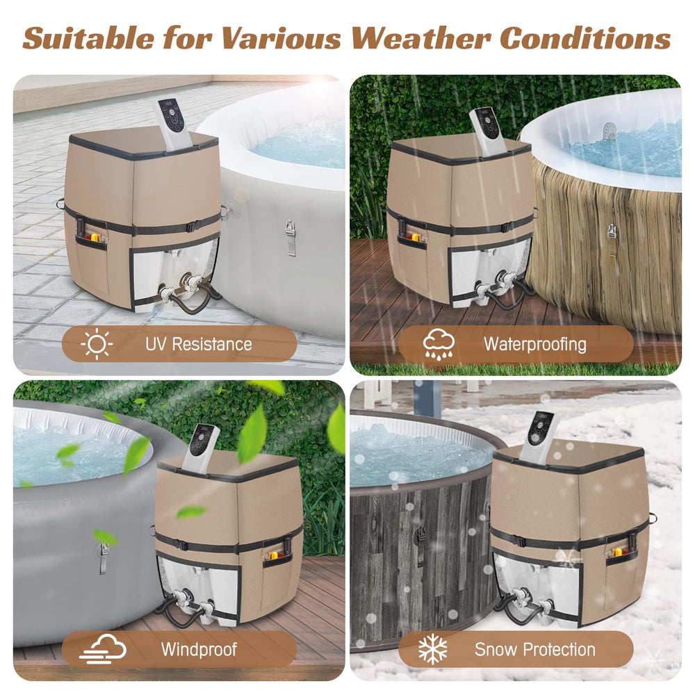 bespeur backyard installation demonstrating protection and tidy outdoor setup