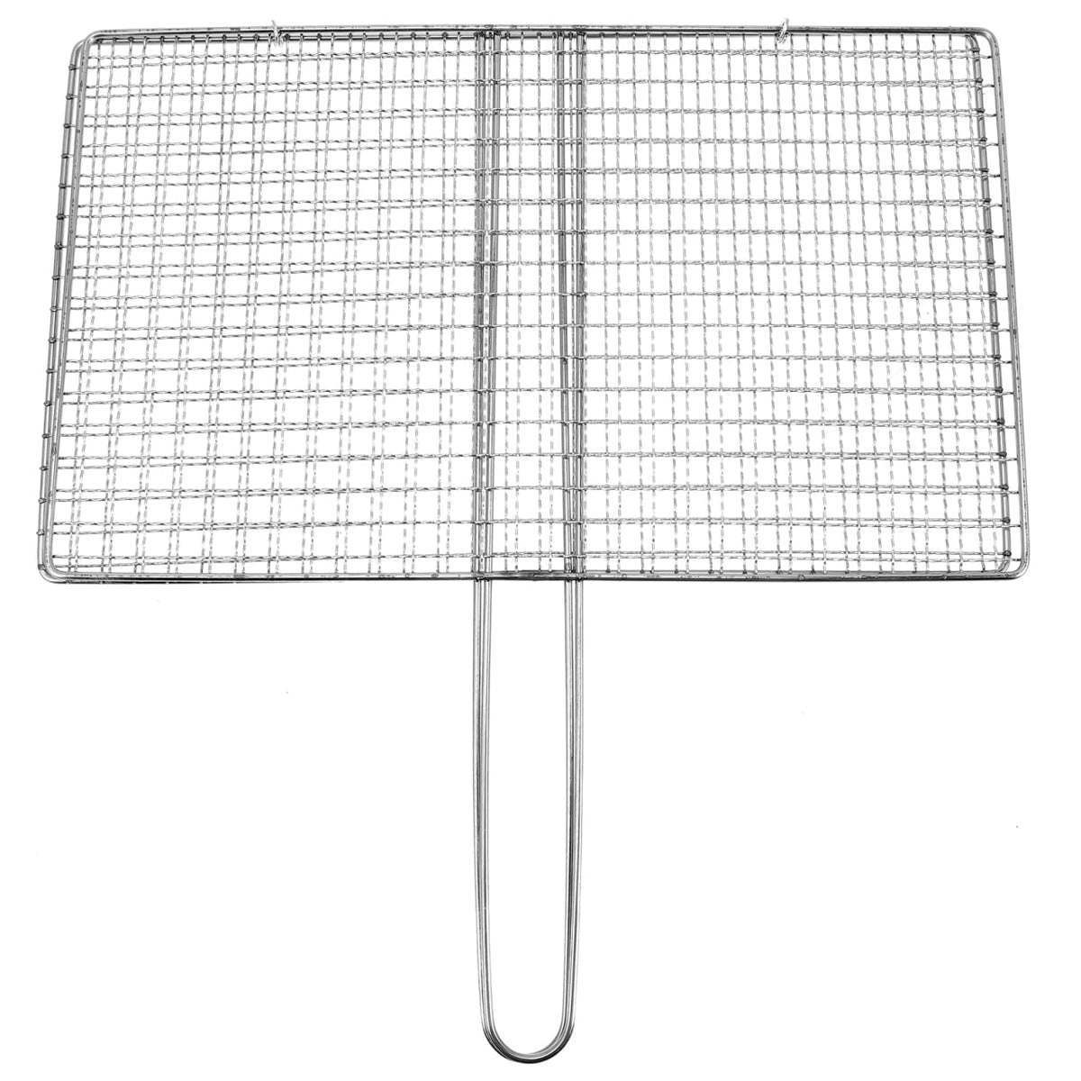 BESPORTBLE front view of grill basket showing size and sturdy build for easy grilling