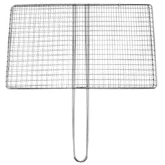 BESPORTBLE front view of grill basket showing size and sturdy build for easy grilling