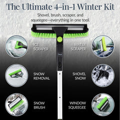 Best Choice Products ice scraper edge detail for effective ice removal from windshields