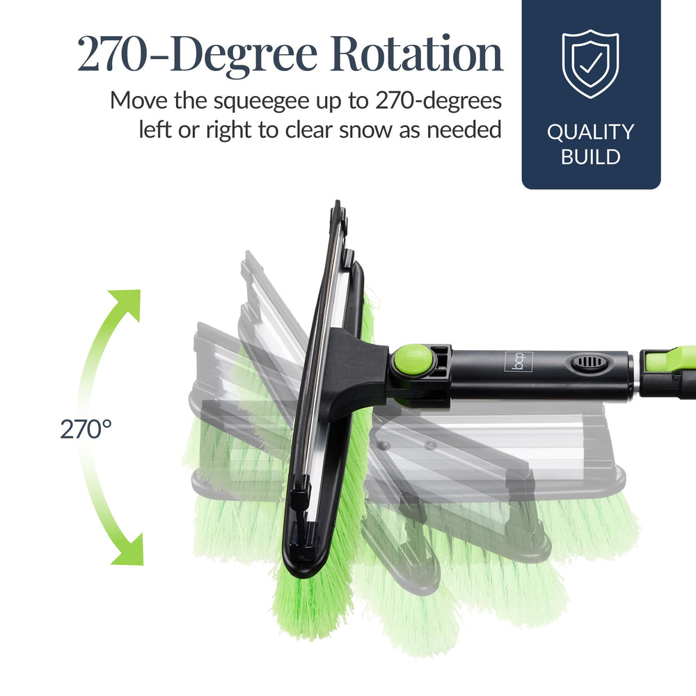 Best Choice Products in use clearing SUV roof demonstrating reach and leverage advantage