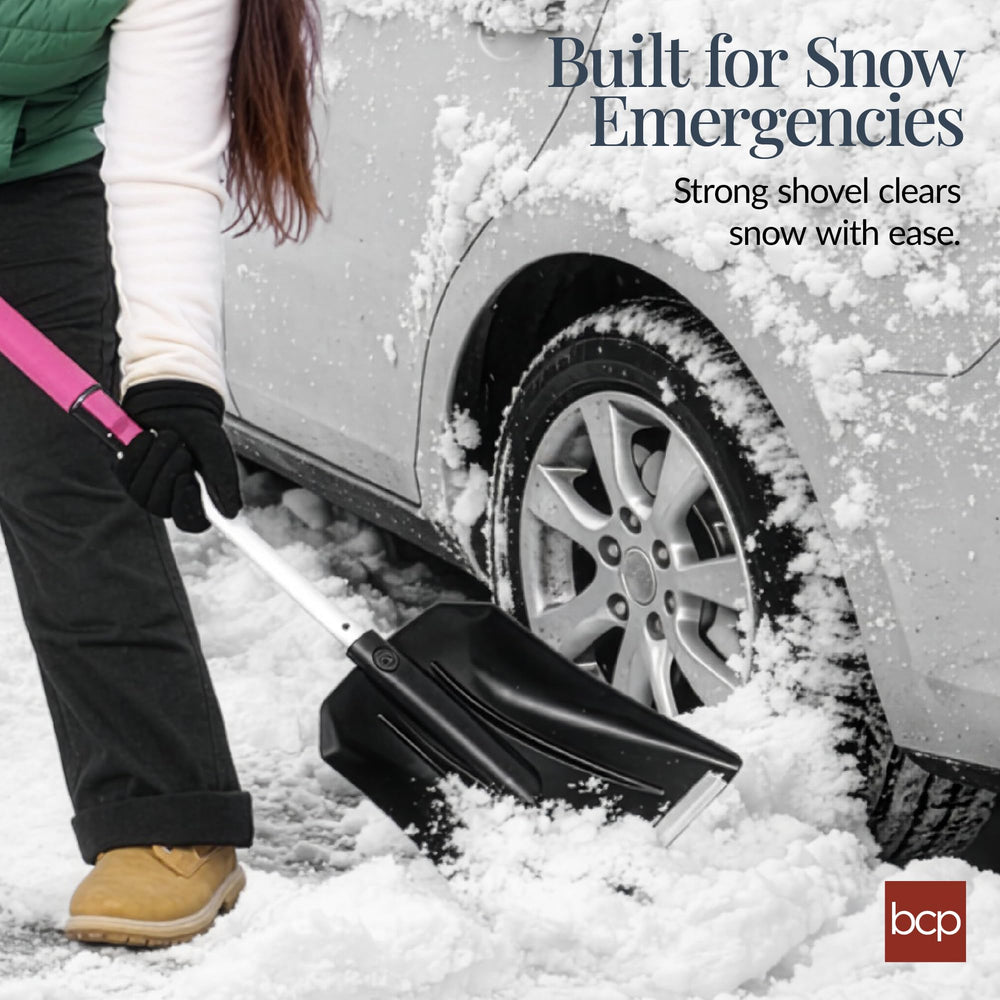 Best Choice Products pivoting brush detail with foam grip to protect glass while sweeping