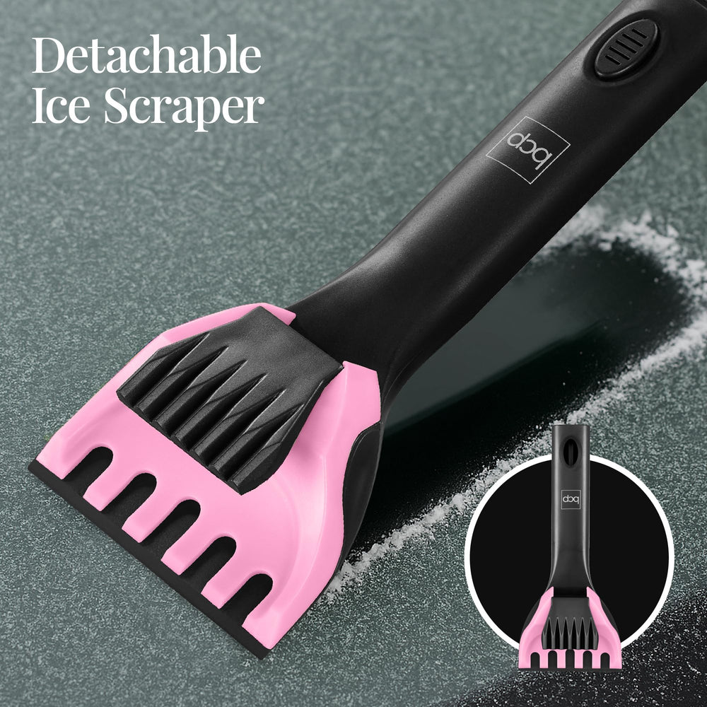 Best Choice Products squeegee blade profile clearing melted snow for improved visibility