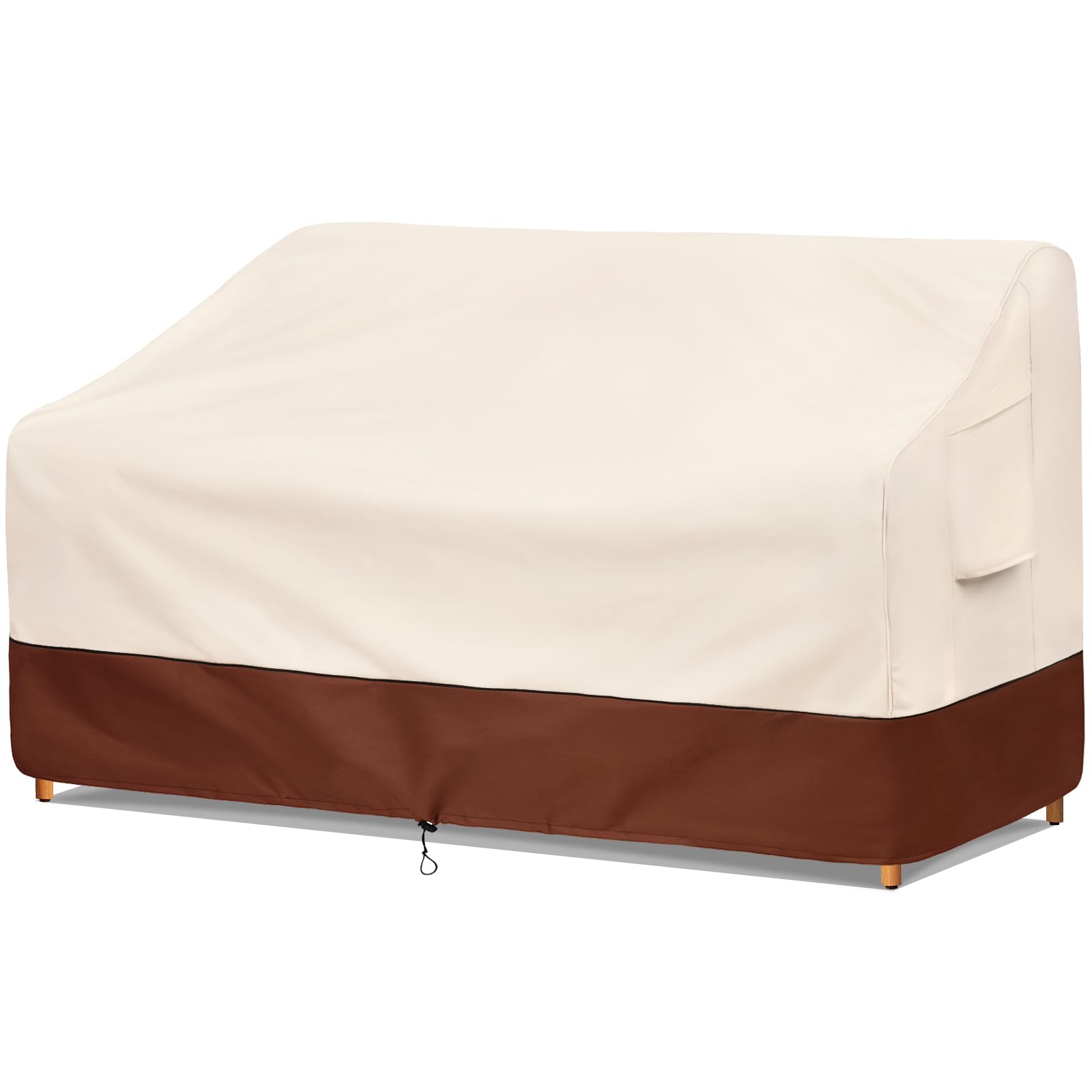 Bestalent cover front view on sofa showing full fit and protection
