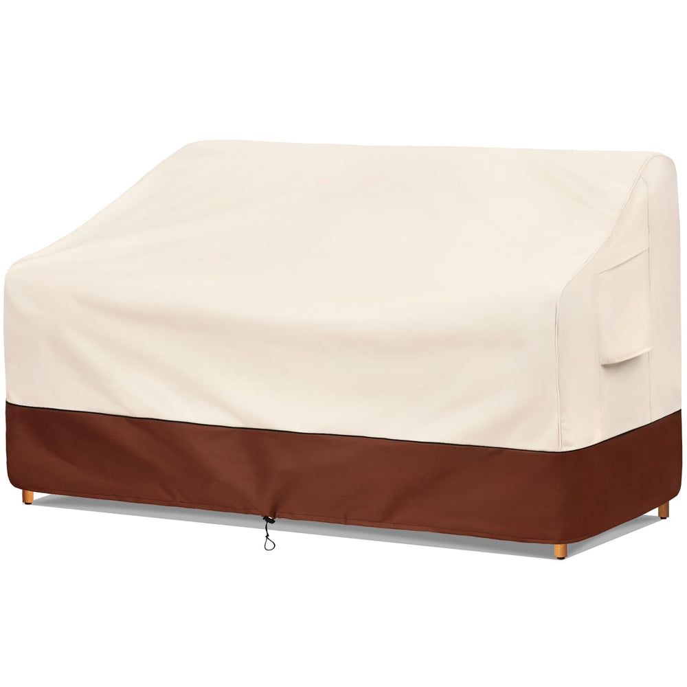 Bestalent cover front view on sofa showing full fit and protection