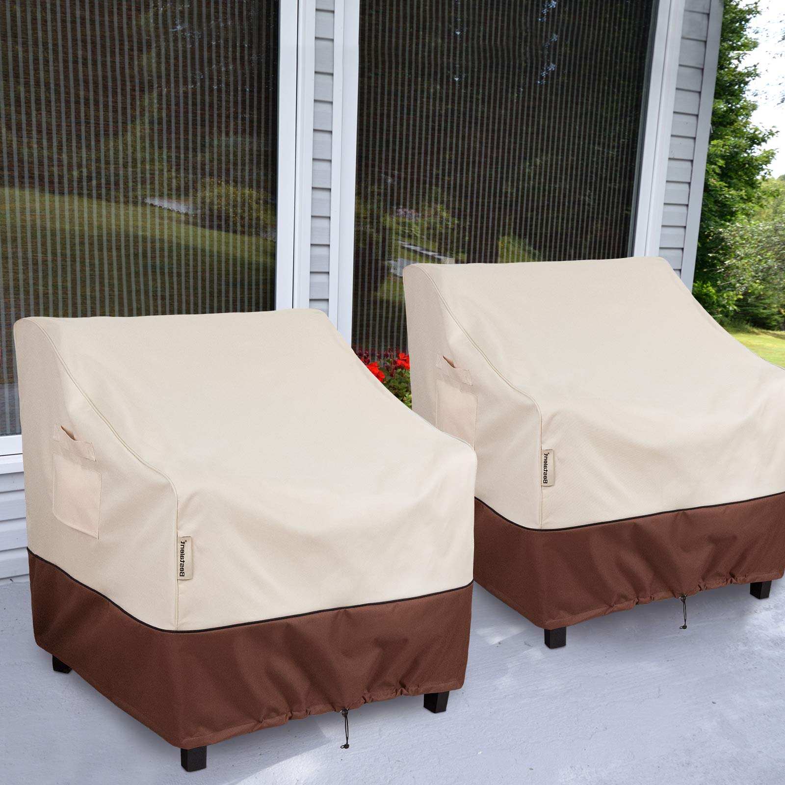 Bestalent cover in patio setting keeping furniture clean and ready