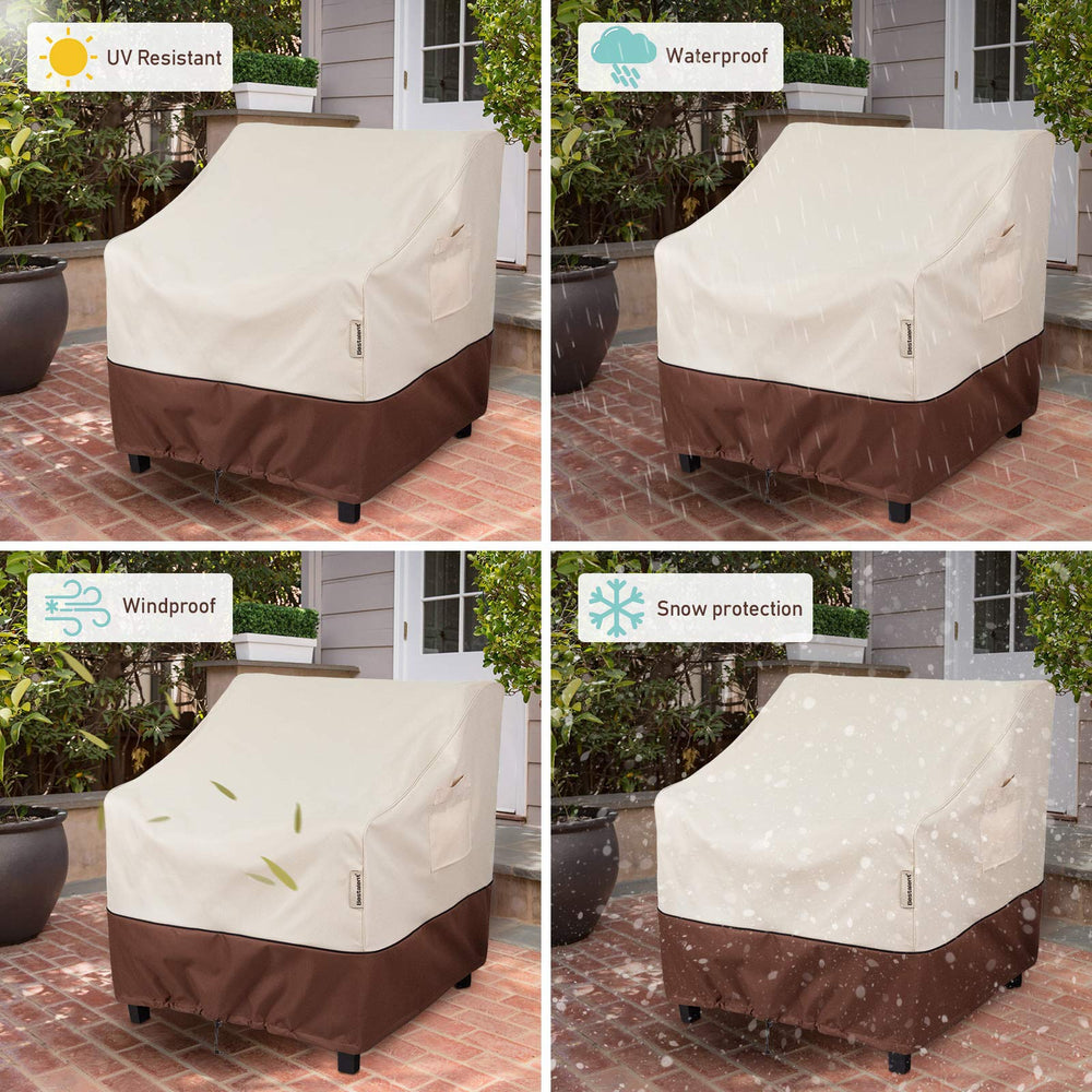 Bestalent scale comparison illustrating cover size fit for chairs