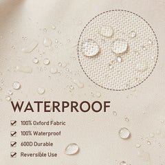 Bestalent interior view showing thick PVC lining, keeps furniture dry
