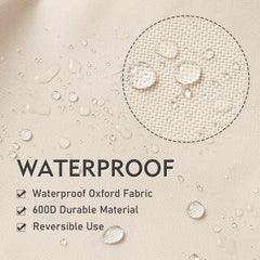 Bestalent water beading on cover surface demonstrating waterproof protection