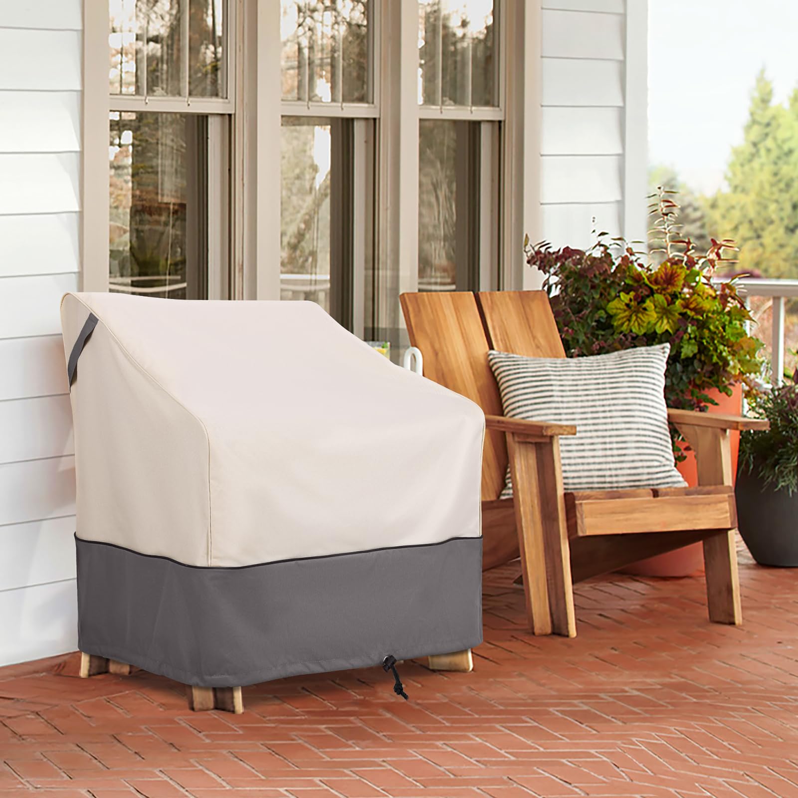 Bestalent cover with water splashing to demonstrate waterproof defense