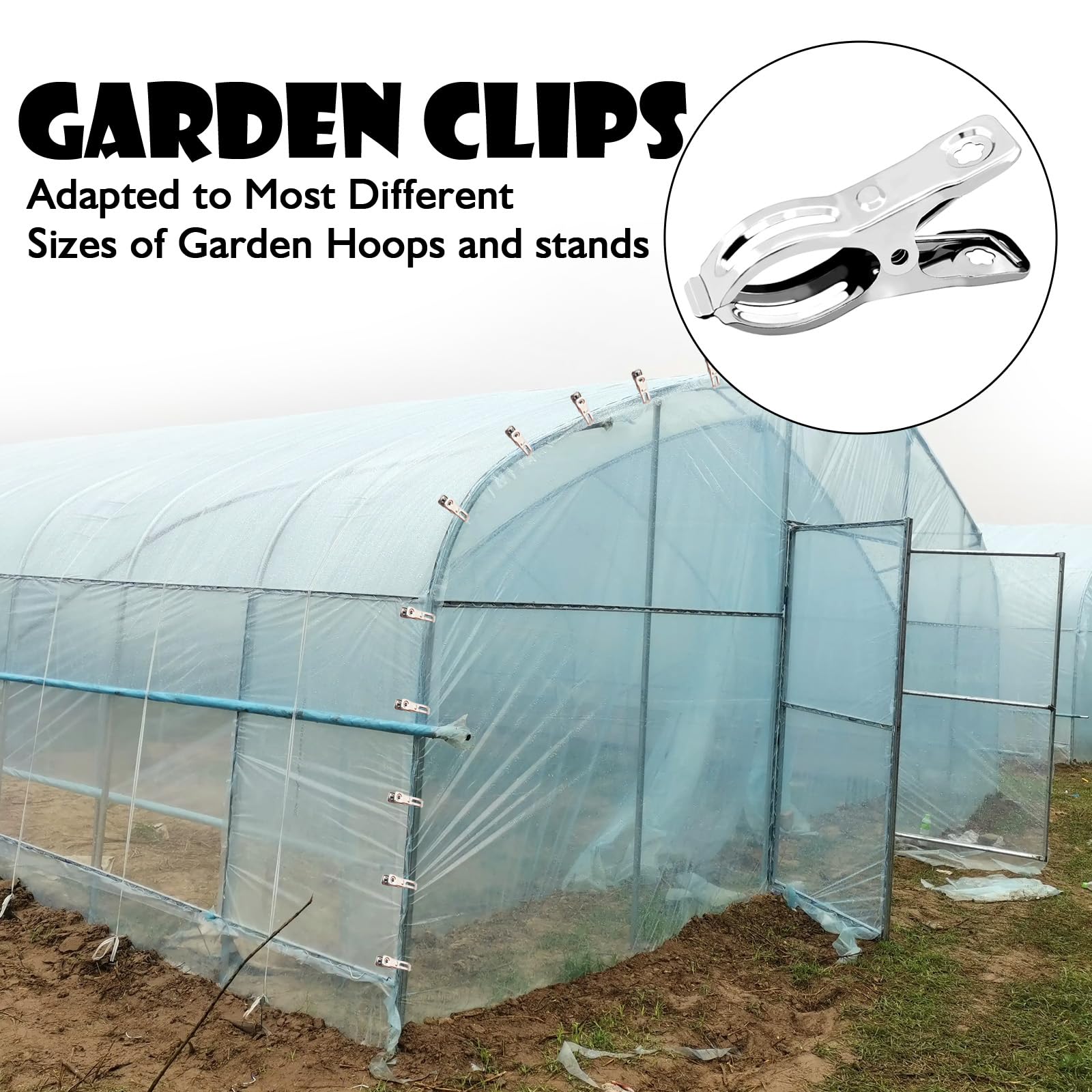 BESTEEL clip clamping shade cloth tightly to prevent fabric slip