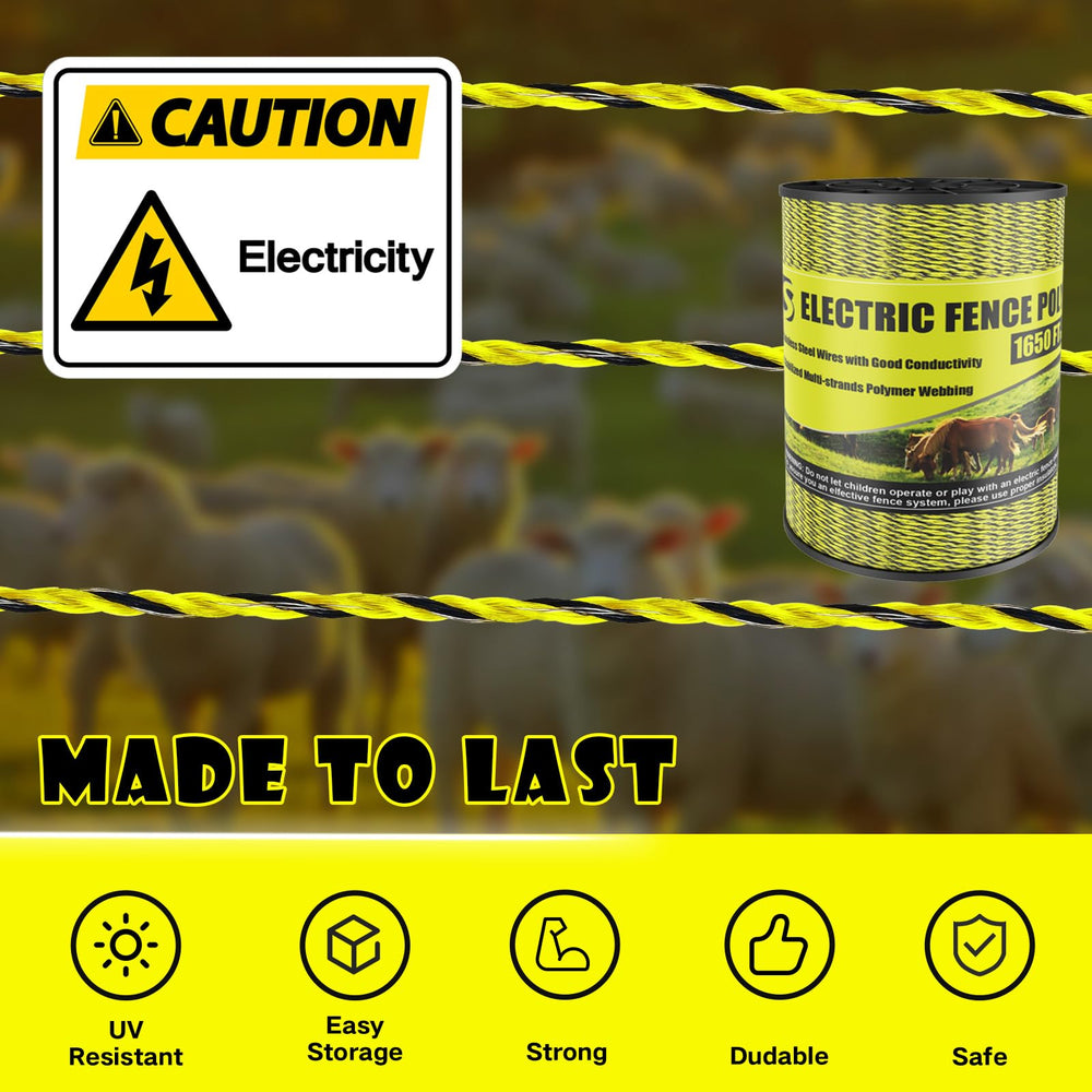 BESTEEL side profile of wound poly wire spool highlighting tidy storage