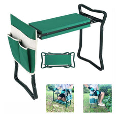 BESTHLS front view folded kneeler showing compact portability and sturdy frame
