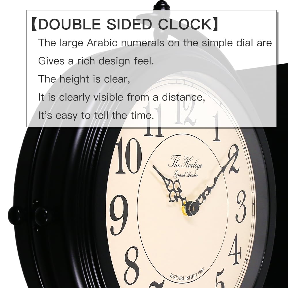 BESTIME close-up of glass lens and black hands for easy-clean benefit
