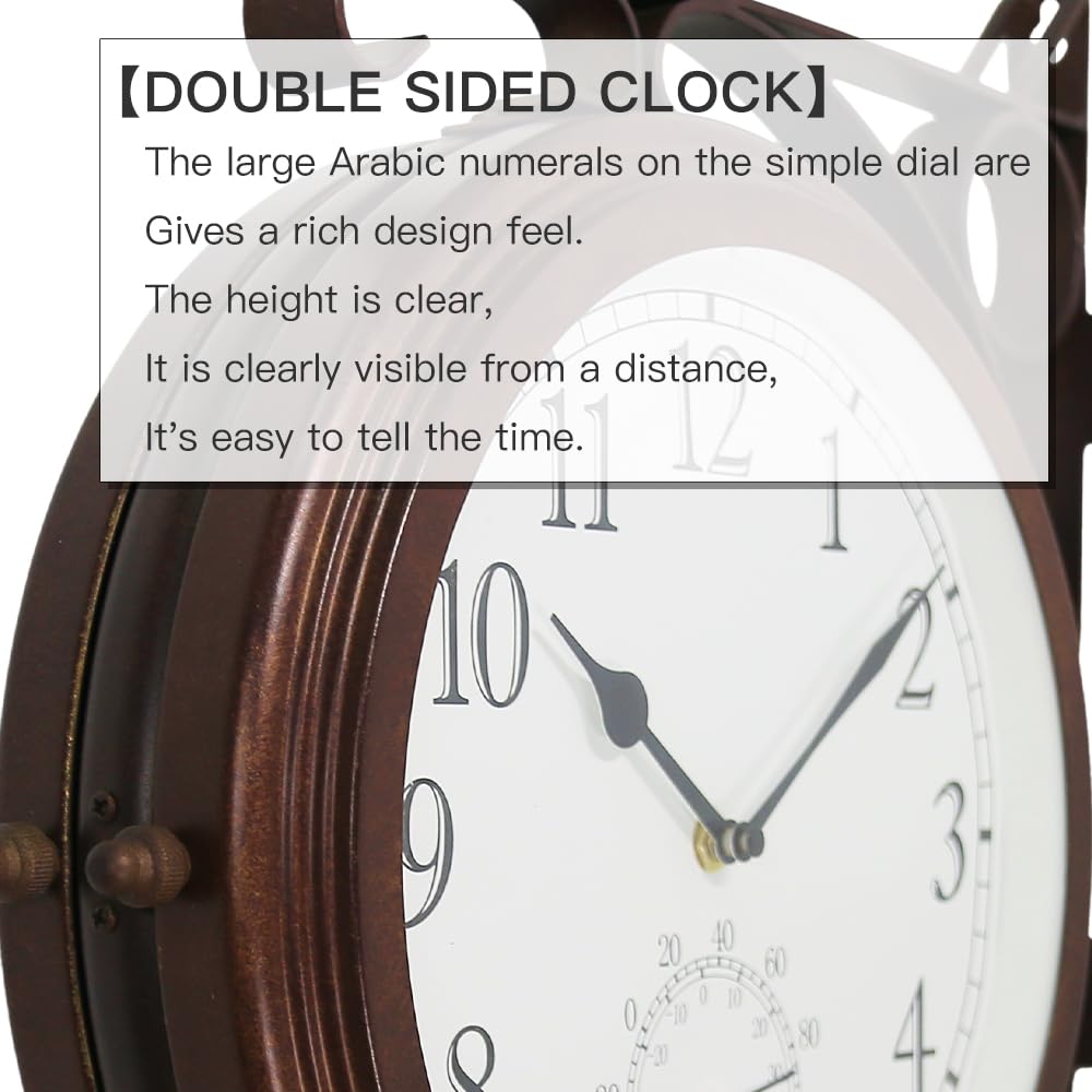 BESTIME side profile mounted on wall demonstrating sturdy iron frame