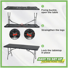 BestOffice leg lock and hinge detail demonstrating secure setup