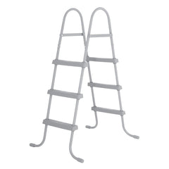 Bestway 42" ladder front view showing stable access and secure design