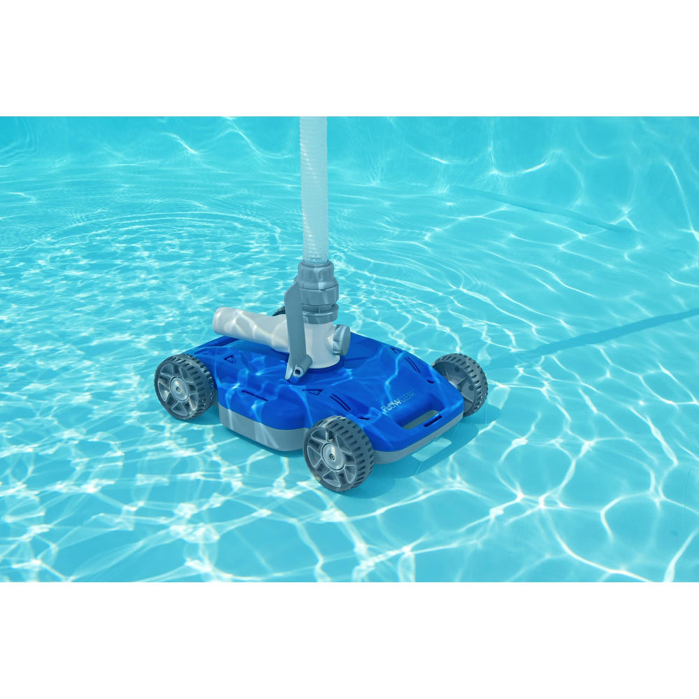 Bestway AquaDrift open debris basket catching leaves and sand for simple emptying