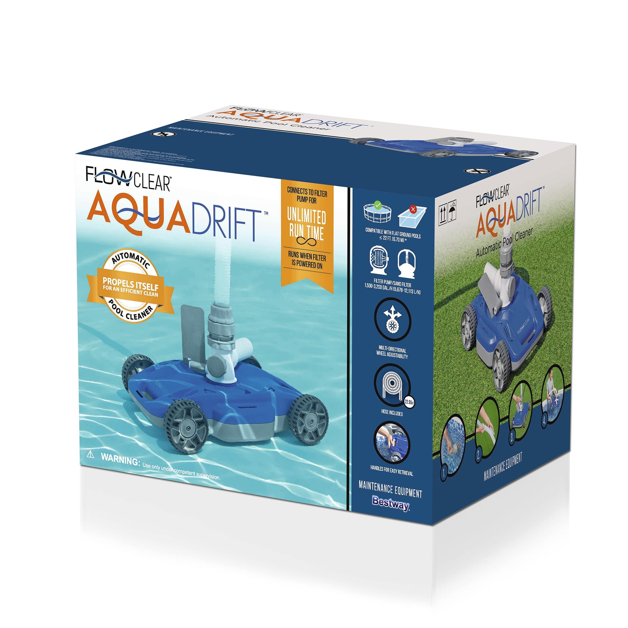 Bestway AquaDrift handle and grip detail for fast retrieval from the water