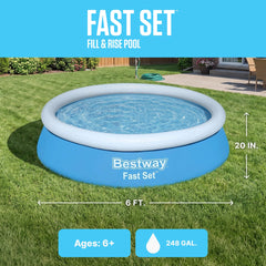 Bestway Tritech liner detail demonstrating puncture‑resistant durability benefit