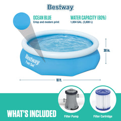 Bestway Tritech wall texture close-up showing puncture-resistant strength