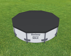 Bestway PVC texture close-up demonstrating durable weather resistance